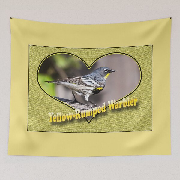 Item preview, Yellow-rumped Warbler designed and sold by CarolM.