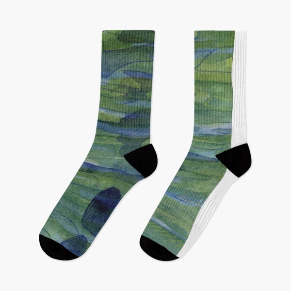 Item preview, Study in Green and Blue designed and sold by Alexandria Levin.