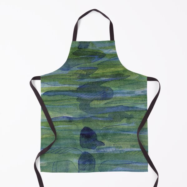 Item preview, Study in Green and Blue designed and sold by Alexandria Levin.