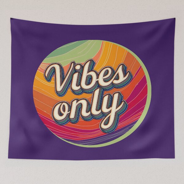 Item preview, Vibrant Vibes Only: Bold Retro Style designed and sold by AdelkoDesigns.