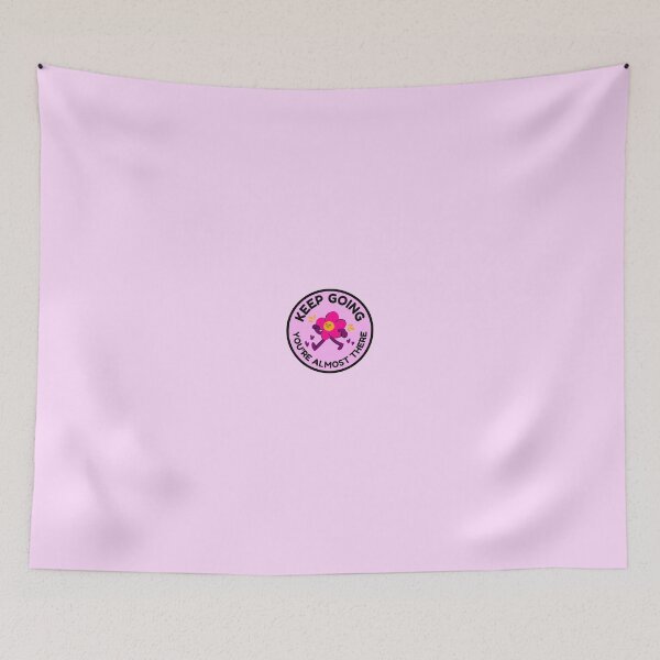Item preview, Keep Going You’re Almost There Hopecore Cute Aesthetic Flower Graphic designed and sold by InkyDoodleDoo.