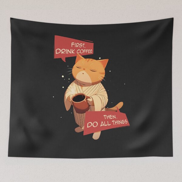 Item preview, Coffee First on Morning designed and sold by mustbewhy.