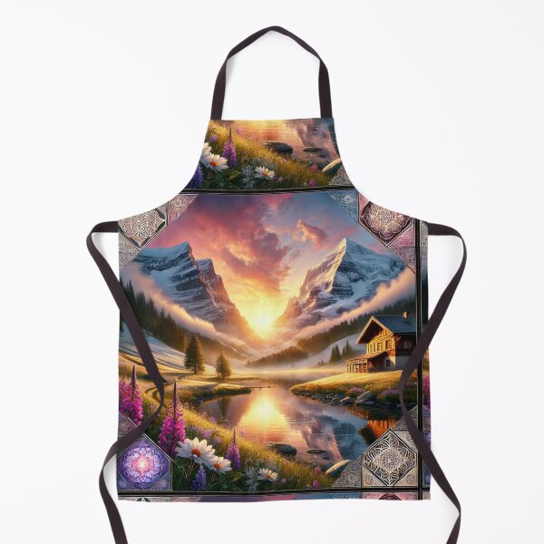 Item preview, Majestic Sunrise: Alpine Serenity designed and sold by Meta2Physical.