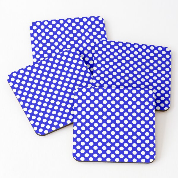 Item preview, Royal Blue and White Polka Dots by Orikall designed and sold by HippieWorks.