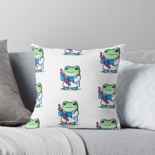 Item preview, A Cute Geneticist Frog designed and sold by DWorriBHappi.