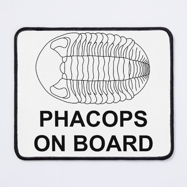 Item preview, Phacops on board designed and sold by ThePaleoDude.