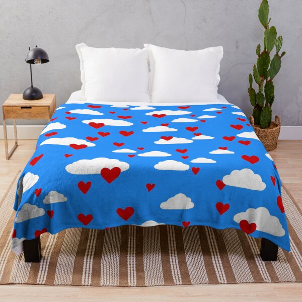 Item preview, valentines hearts clouds sky love romantic designed and sold by Gossip Rag.