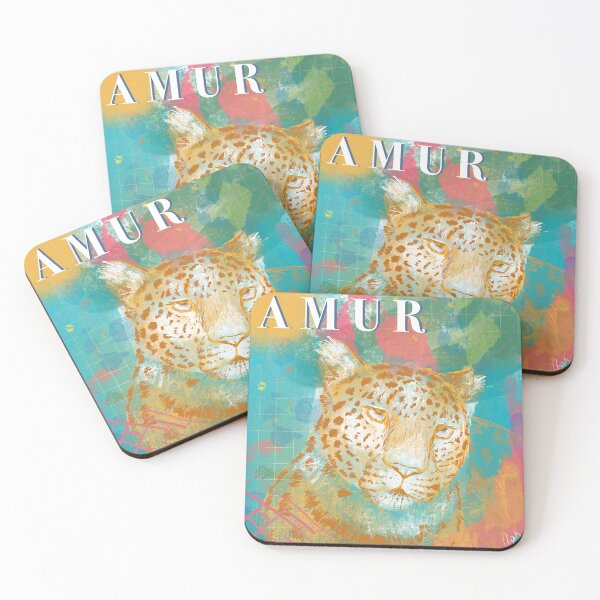 Item preview, Amur Leopard  designed and sold by ArtbyAnja.