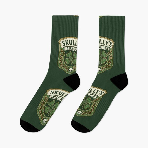 Item preview, Skully's Irish Pub Skull St. Patrick's Day 2025 Shamrock designed and sold by d247.