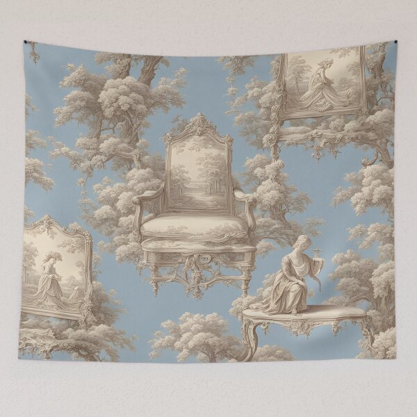 Item preview, Ethereal Toile designed and sold by Rue Design Company.