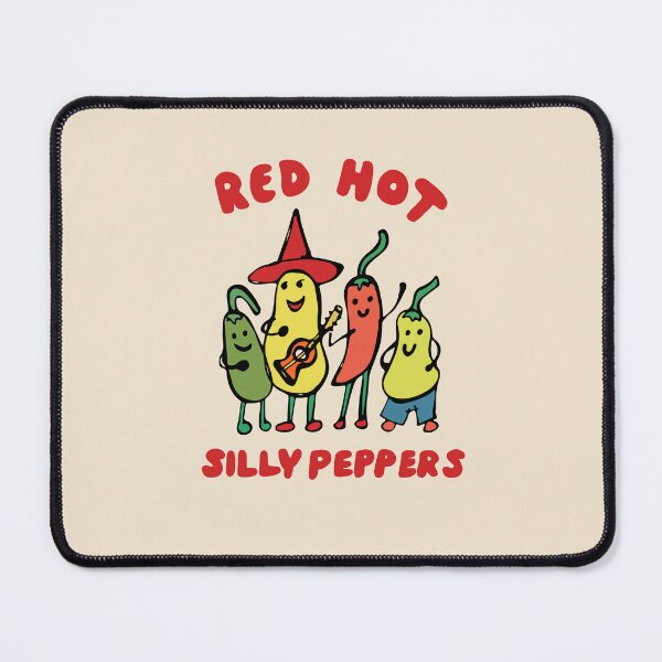 Item preview, Funny Jazz Music Band Red Hot Silly Pepper Members Smooth Music Ukulele Player designed and sold by FociCreate.