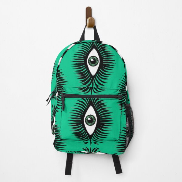Item preview, magic eye psychedelic eye cosmogyral magic green vertical designed and sold by Luzi Illustrella.