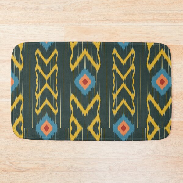 Artikelvorschau, Zeitlose Ikat-Designs mit kunstvoll gewebter Textur entworfen und verkauft von Loomexa Studio .