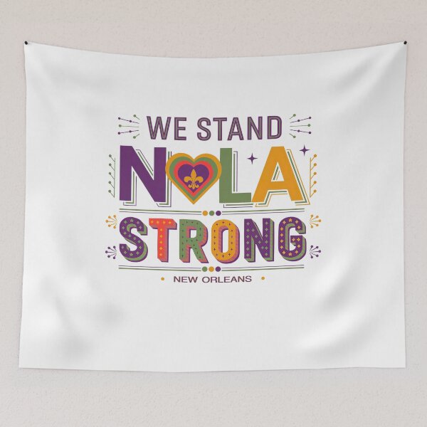 Item preview, NOLA Strong New Orleans Mardi Gras Spirit designed and sold by tigger shop.