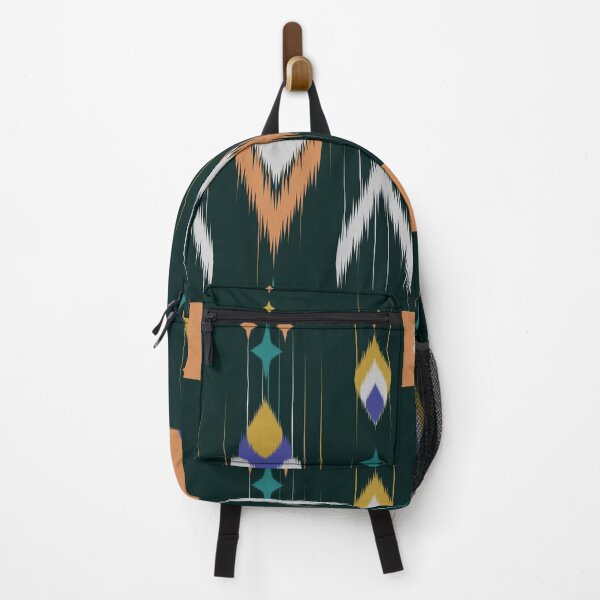 Artikelvorschau, Abstrakte Ikat-Muster mit Wurzeln im globalen Erbe entworfen und verkauft von Loomexa Studio .