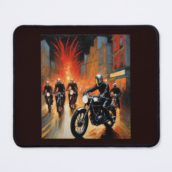 Item preview, "Night Riders: Speed and Danger" designed and sold by Artisticanvas.