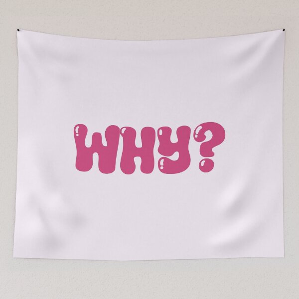 Item preview, Why? designed and sold by Skull Fern.