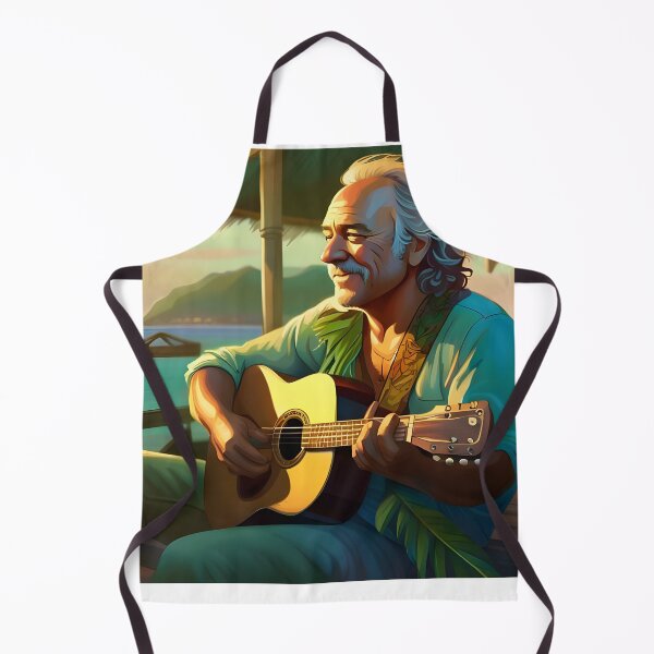 Item preview, Jimmy Buffet is Somewhere Serenading an Eternal Carribean Sunset. Rest In Peace, Jimmy designed and sold by WynsomeArt.