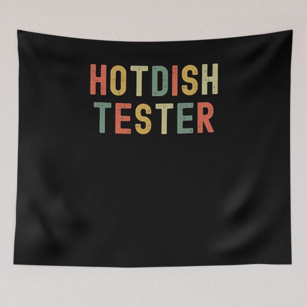 Item preview, Retro hotdish tester funny Midwestern food humor designed and sold by snowry.