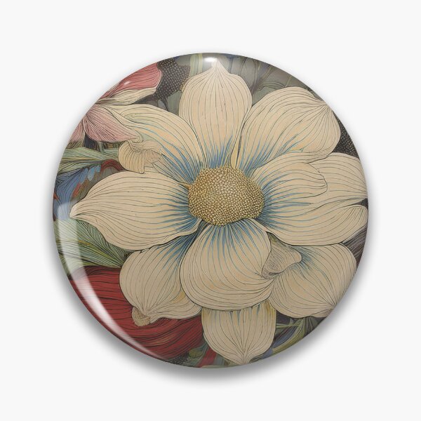 Item preview, Old Fashioned Floral designed and sold by The Drape Lab.