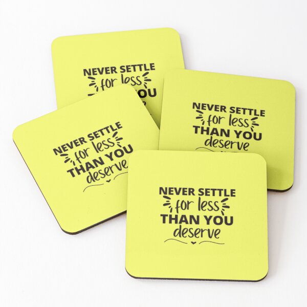 Item preview, Never settle for less than you deserve self love self care graphic art t-shirt designed and sold by neliswaj.