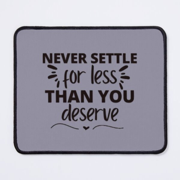 Item preview, Never settle for less than you deserve self love self care graphic art t-shirt designed and sold by neliswaj.