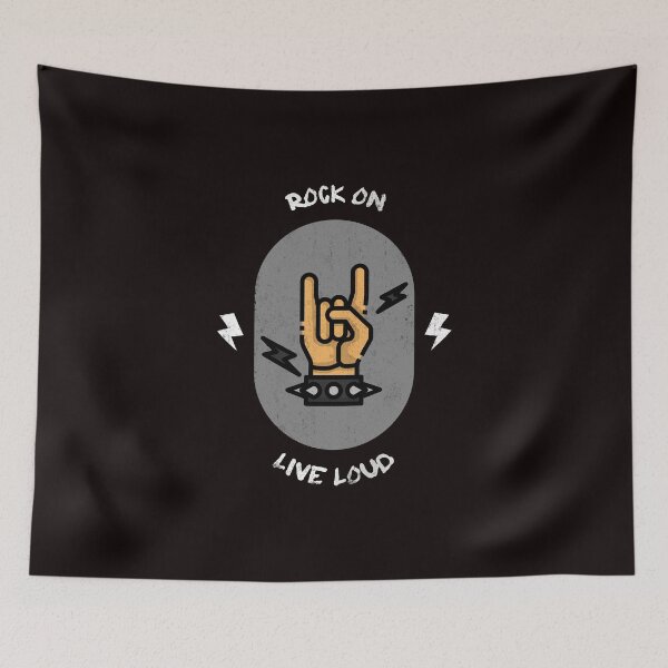 Item preview, Rock Music Fan Rock On Live Loud For Hard Rock Fan designed and sold by Orens POD.