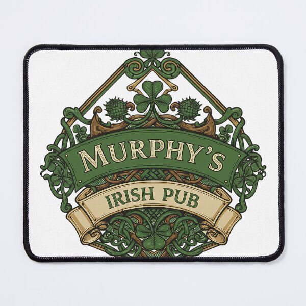 Item preview, Murphy's Irish Pub St. Patrick's Day 2025 Shamrock designed and sold by d247.