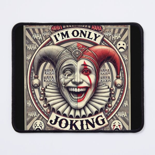 Item preview, I'm Only Joking designed and sold by Dose of Dysfunction.
