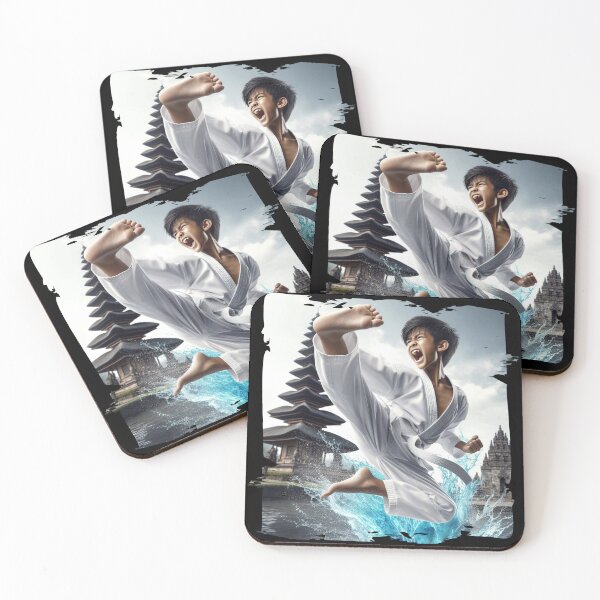 Item preview, Karate Boy in Traditional Kimono designed and sold by Hungry-Murphy.