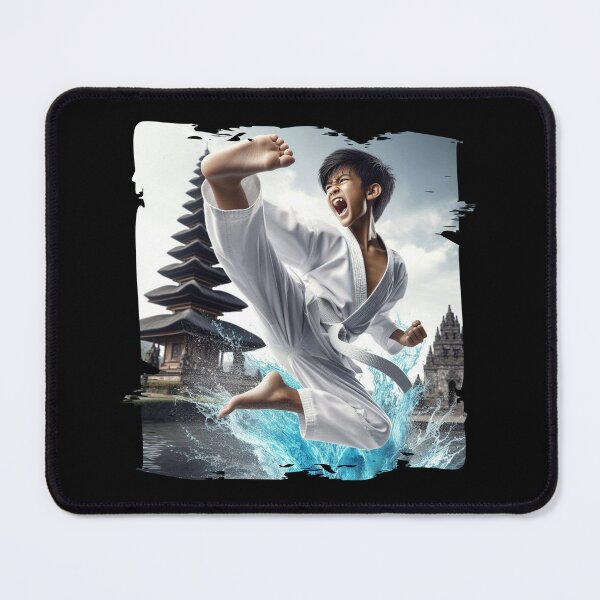 Item preview, Karate Boy in Traditional Kimono designed and sold by Hungry-Murphy.