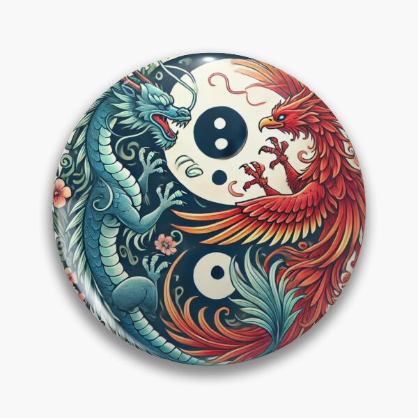 Item preview, Yin-Yang Dragon and Phoenix Harmony designed and sold by 298Billionarts.