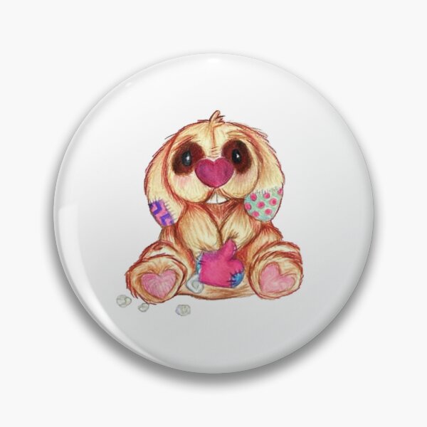 Item preview, Valentine Bunny - Stuffed with LOVE designed and sold by MyBottomShelf.