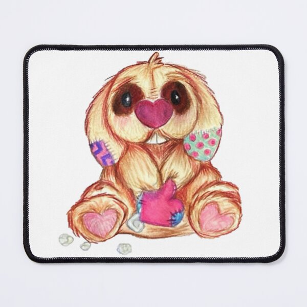 Item preview, Valentine Bunny - Stuffed with LOVE designed and sold by MyBottomShelf.