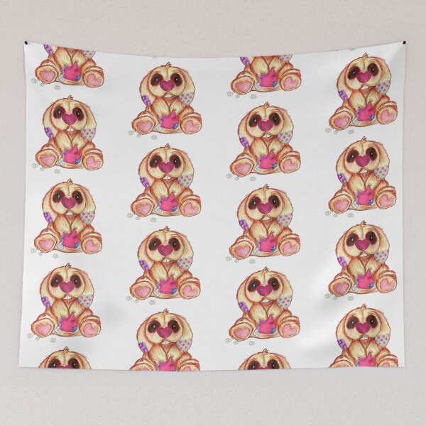 Item preview, Valentine Bunny - Stuffed with LOVE designed and sold by MyBottomShelf.
