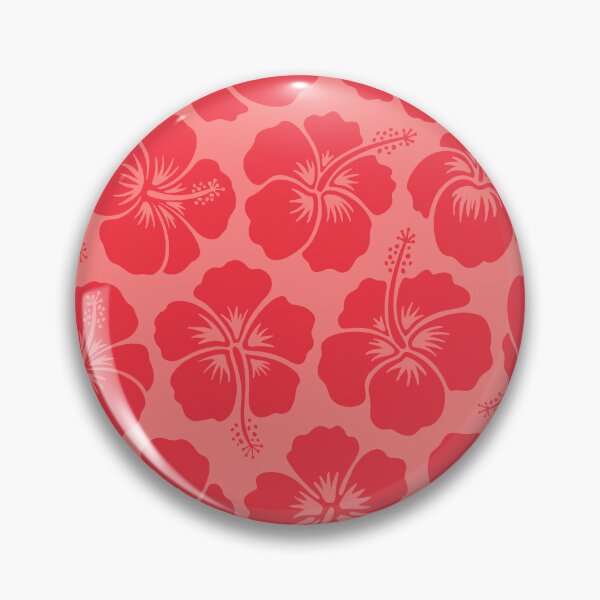 Item preview, Tropical Hawaiian Red Hibiscus Floral Pattern designed and sold by newburyboutique.