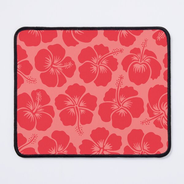 Item preview, Tropical Hawaiian Red Hibiscus Floral Pattern designed and sold by newburyboutique.