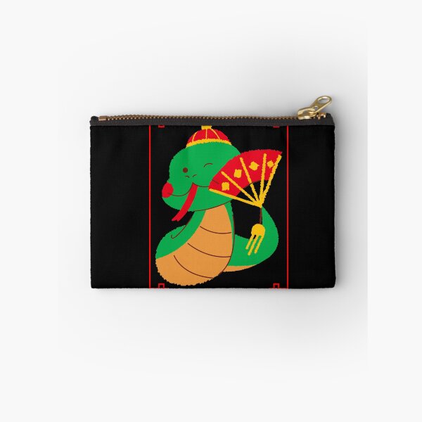 Item preview, Serpent's Charm: Chinese Year of the Snake Design designed and sold by VintageArtByIda.
