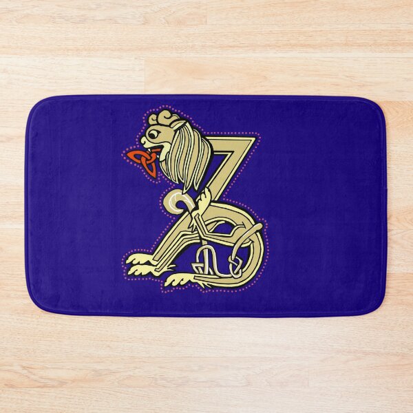 Artikelvorschau, Löwe Mittelalter Buchstabe Z hell entworfen und verkauft von Donnahuntriss.