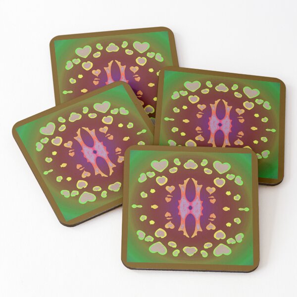 Item preview, Organic Nature . Abstract Forms of Life . Lime Green . #4 designed and sold by Artistic63.