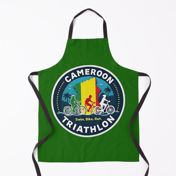 Item preview, African Triathlon Spirit - Cameroon Athletic Gear designed and sold by Triathlongram.
