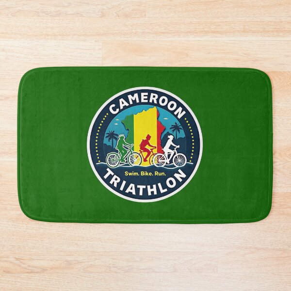 Item preview, African Triathlon Spirit - Cameroon Athletic Gear designed and sold by Triathlongram.