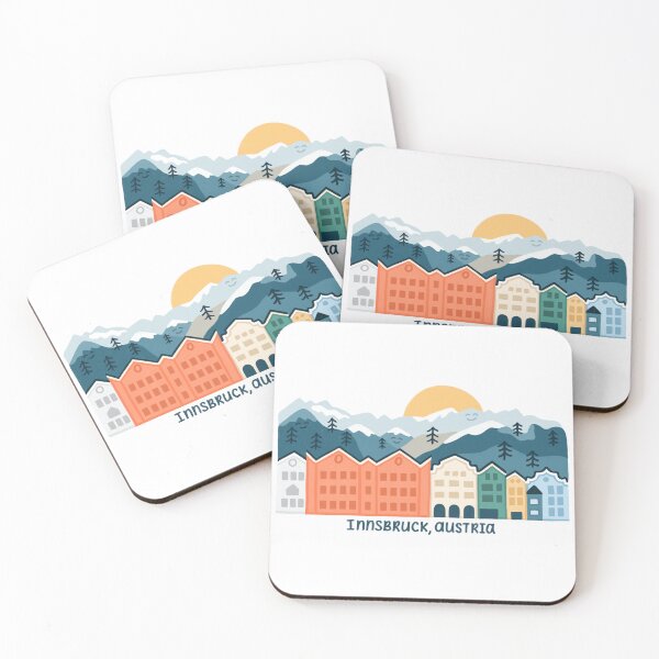 Item preview, Innsbruck, Austria, Happy Mountains designed and sold by Rebecca Hoepf.