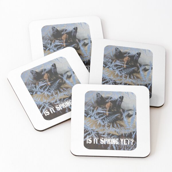 Item preview, Tortoiseshell Cat Is it Spring Yet?  designed and sold by TerScott.