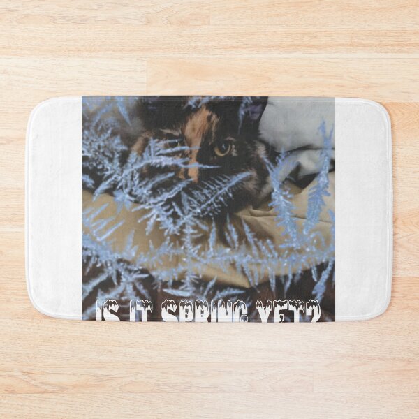 Item preview, Tortoiseshell Cat Is it Spring Yet?  designed and sold by TerScott.