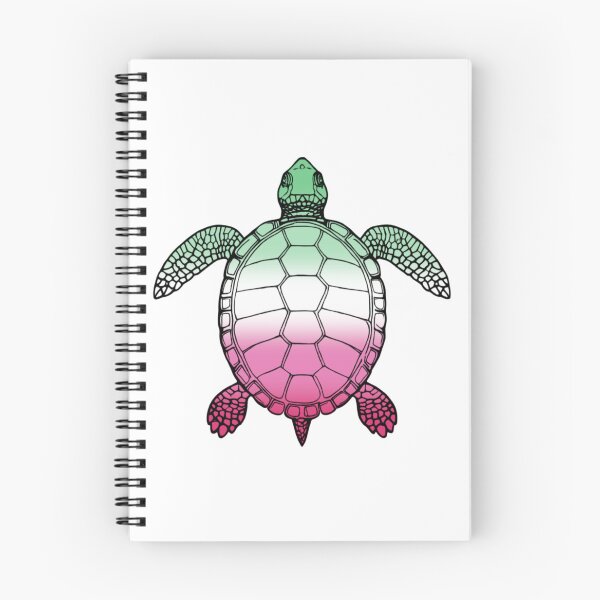 Item preview, Vibrant Abrosexual Pride Turtle Illustration designed and sold by Travelslightly.