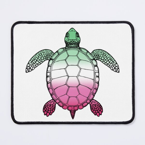 Item preview, Vibrant Abrosexual Pride Turtle Illustration designed and sold by Travelslightly.