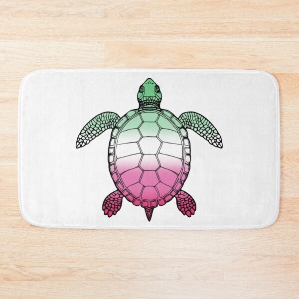 Item preview, Vibrant Abrosexual Pride Turtle Illustration designed and sold by Travelslightly.