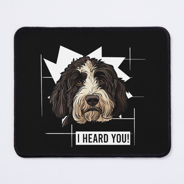 Item preview, Funny Sheepadoodle Saying I Heard You designed and sold by whyitsme.