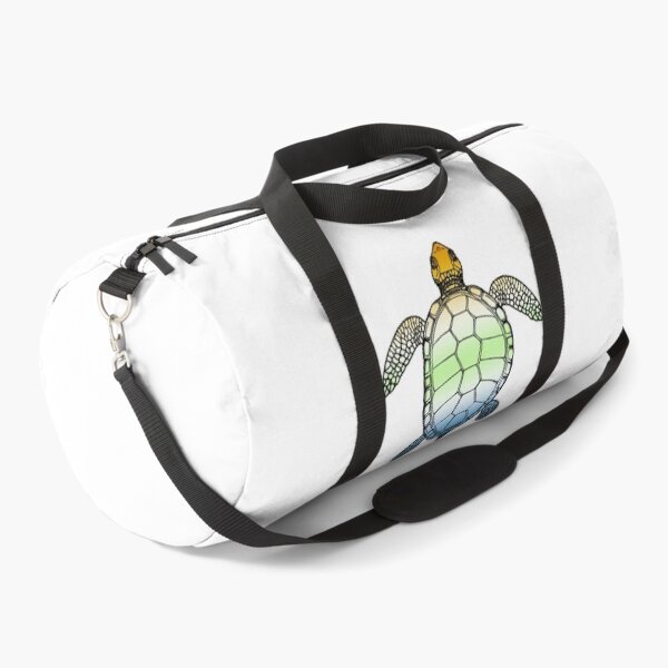 Item preview, Vibrant AroAce Agender Pride Turtle Illustration designed and sold by Travelslightly.